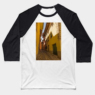 Street in Cividale del Friuli, Italy Baseball T-Shirt